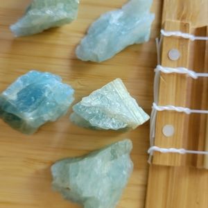 🔮 3 for $22 AQUAMARINE crystal natural specimen